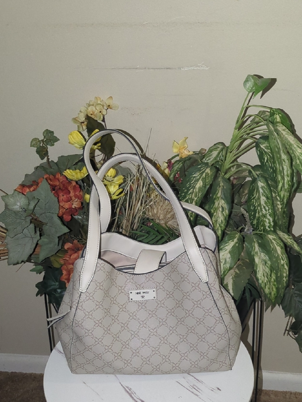 🔥SALE🔥Nine West Kitt 3 Compartment Carryall Shoulder Bag